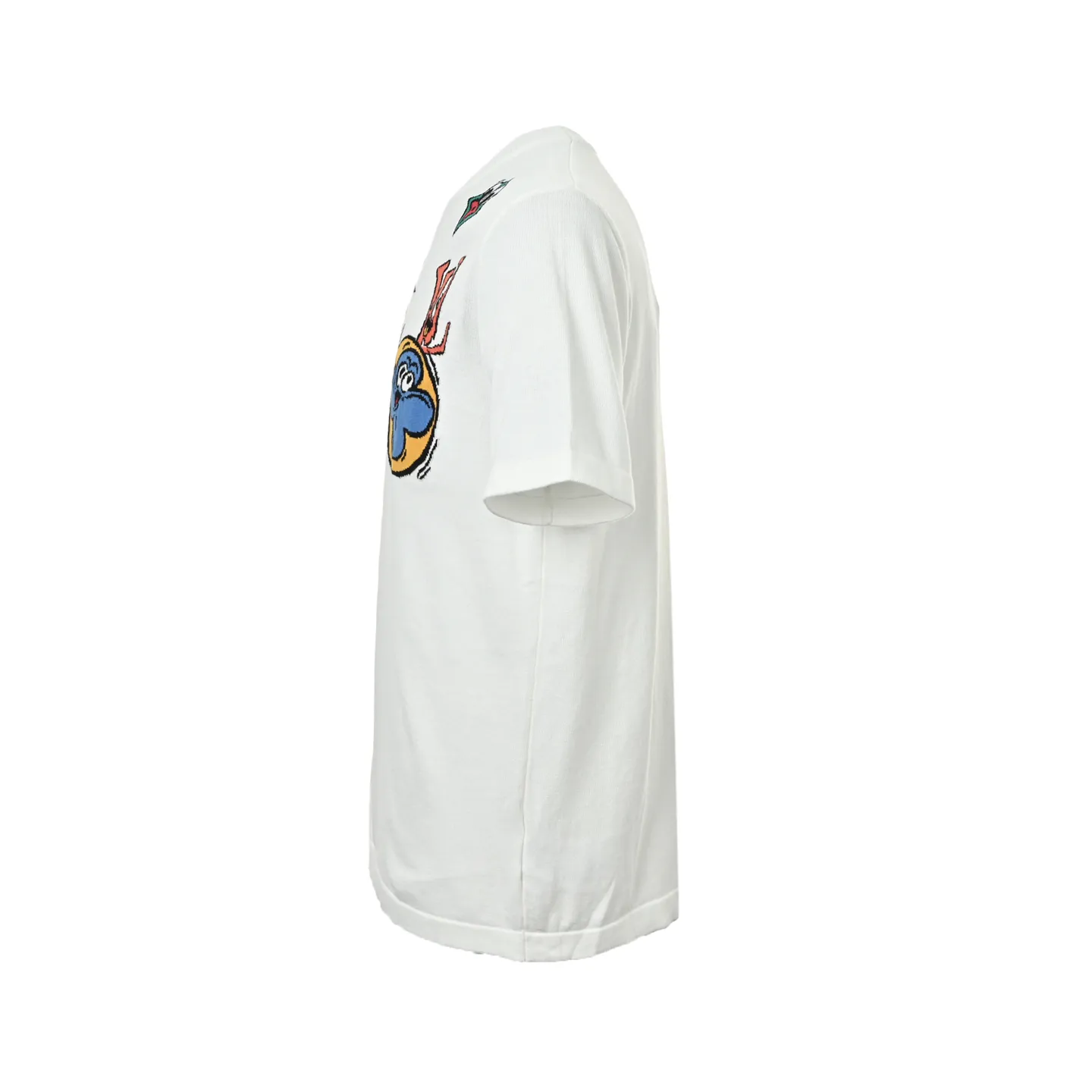 Louis Vuitton/Louis Vuitton aircraft jacquard round neck knitted short sleeves